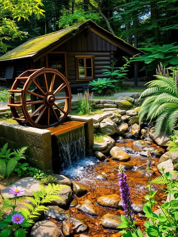 natural charm in landscaping