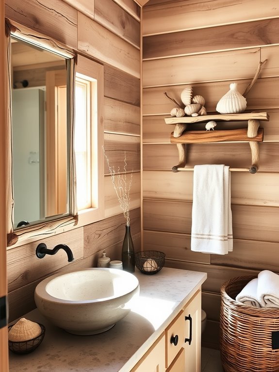 natural coastal decor elements