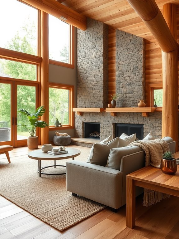 natural colors and materials
