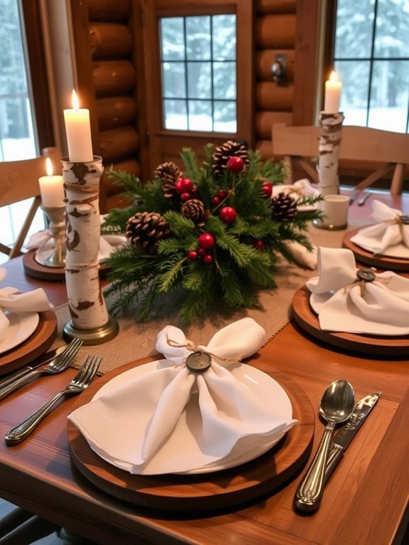 natural decorative elements crafted