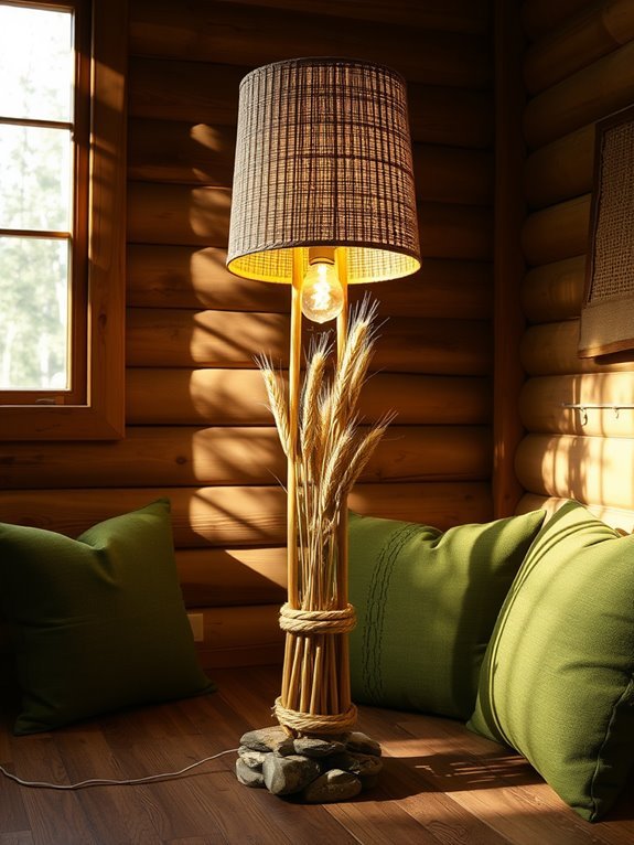 natural element floor lamps