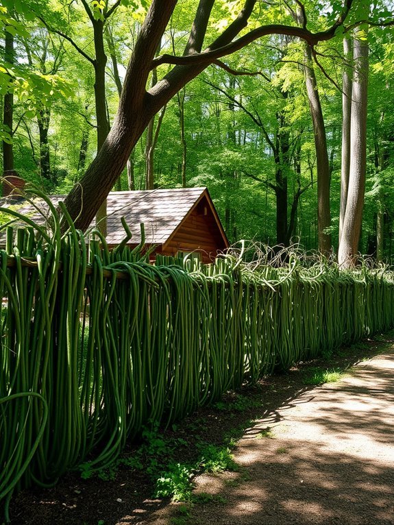 natural flexible garden barriers