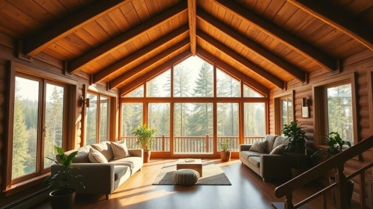 natural light cabin designs