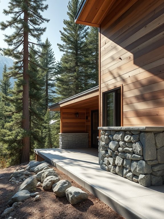 natural rock design elements