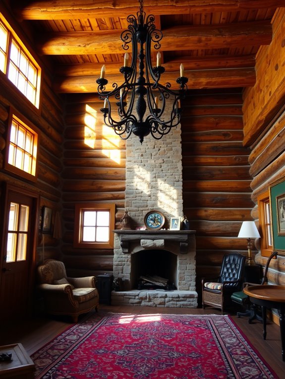 natural rustic architecture elements