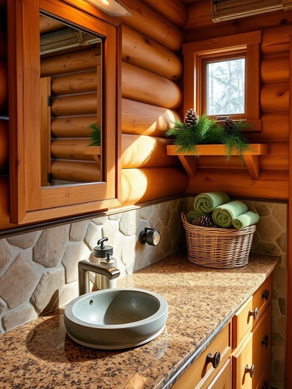 natural rustic home accents