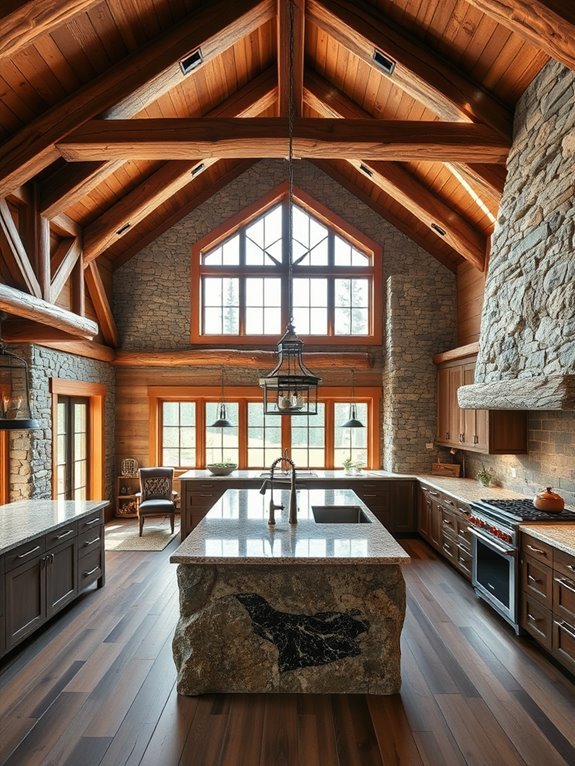 natural stone decorative features