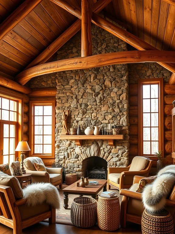 natural texture home decor