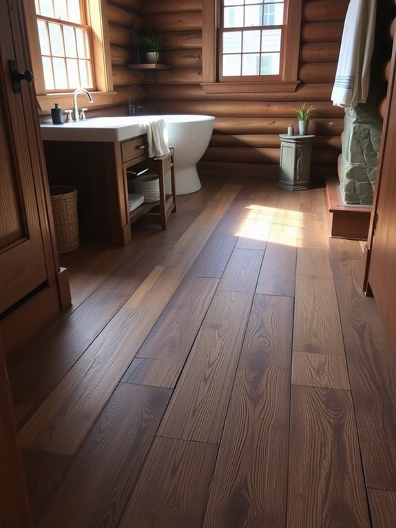 natural textured wood flooring