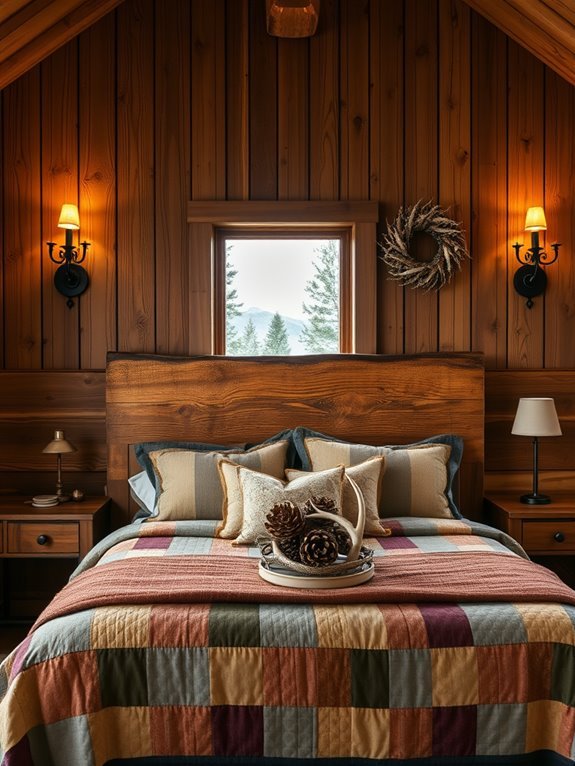natural textured wooden surfaces