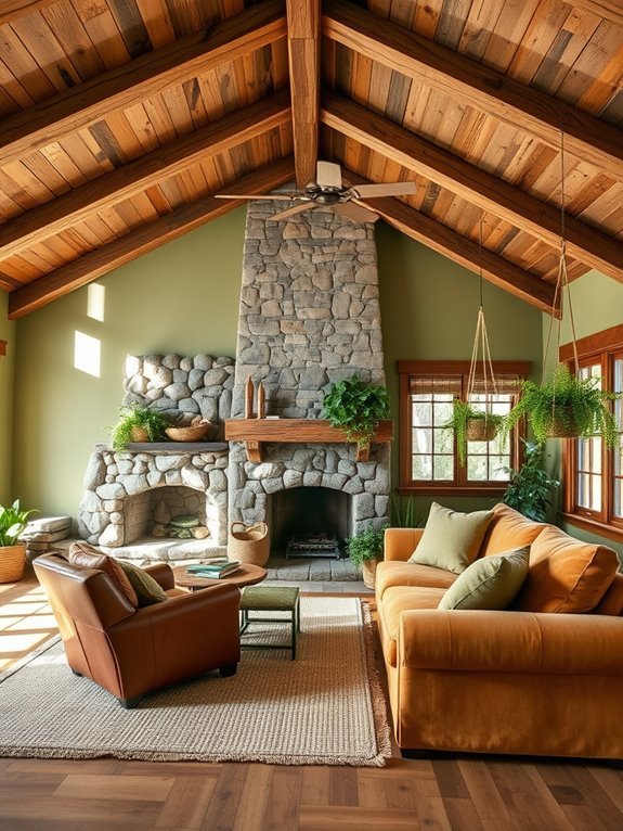 natural tones and hues
