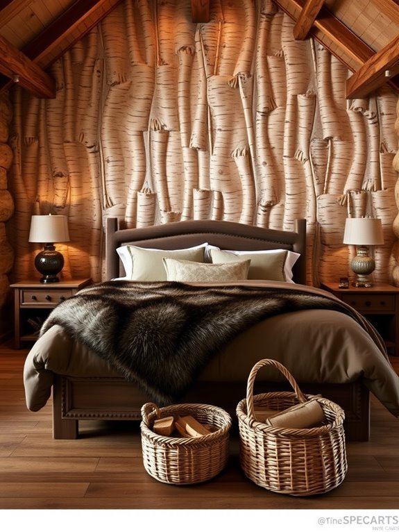 natural wood wall decor