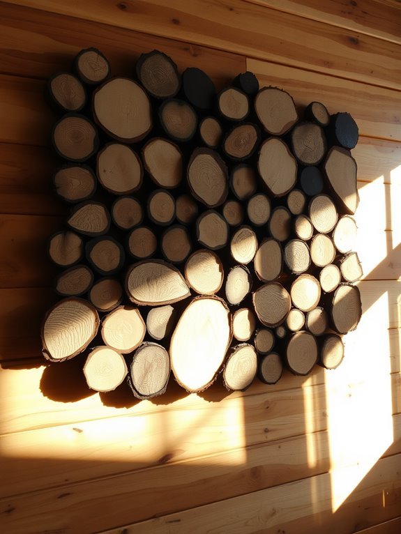 natural wooden decor pieces