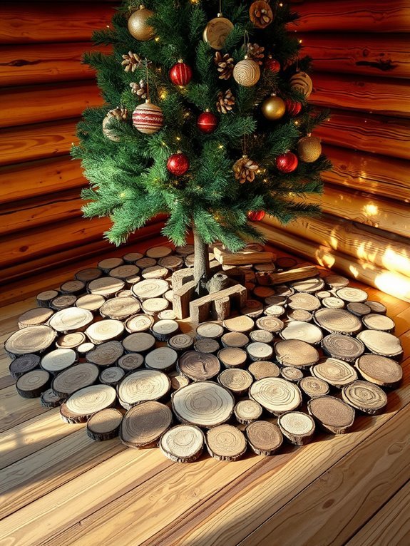 natural wooden serving platter
