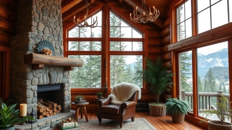 nature inspired cabin decor ideas