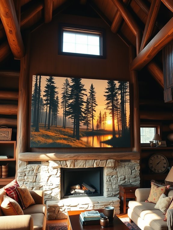 nature inspired canvas art