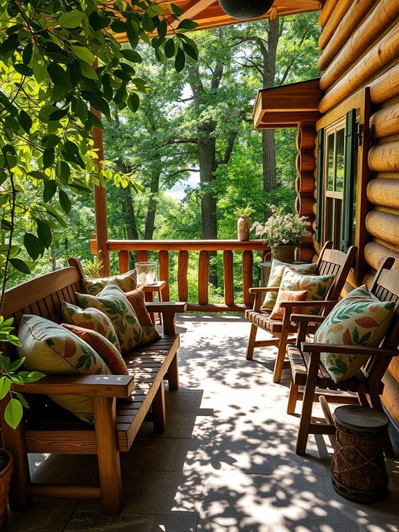 nature inspired decorative cushions