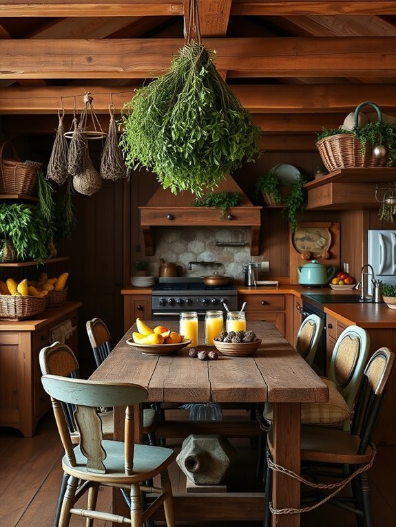 nature inspired decorative touches