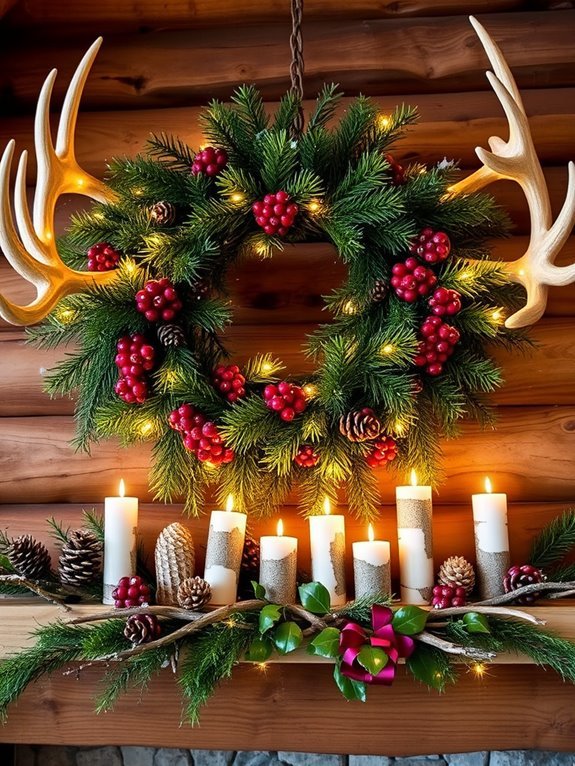 nature inspired decorative wreaths