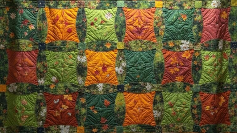 nature inspired quilt designs