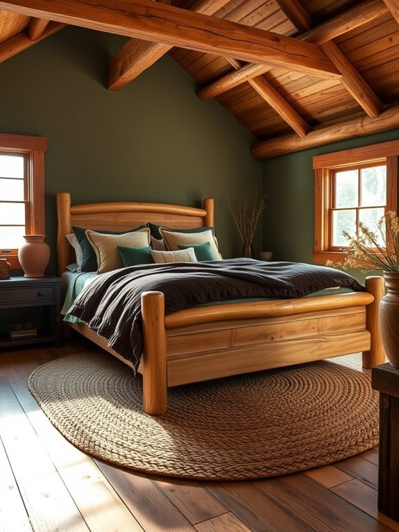 nature inspired warm hues