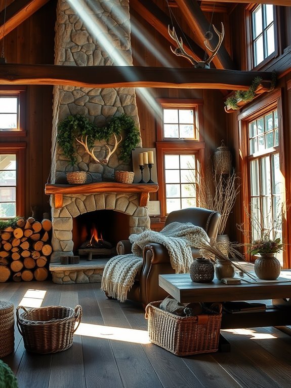 nature themed design features