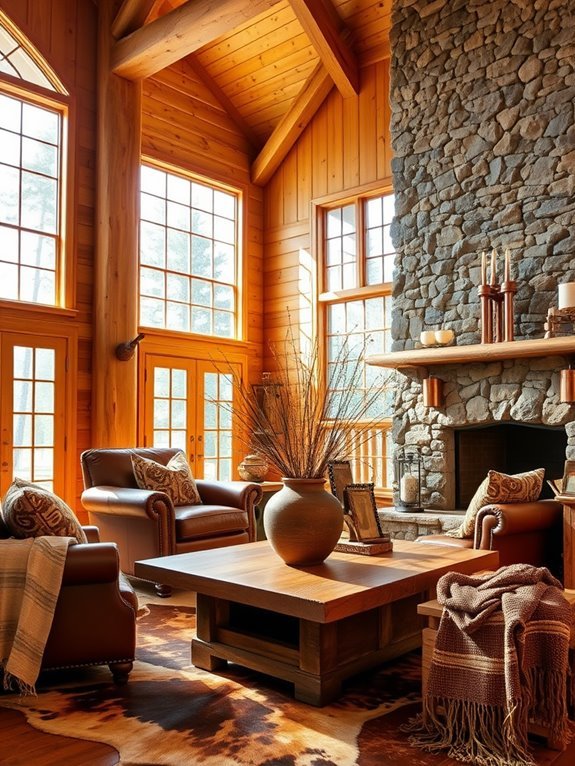 nature themed design features