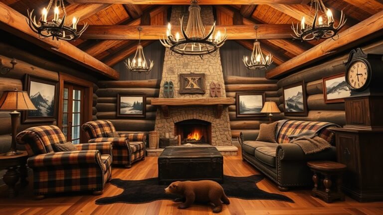 nostalgic mountain cabin decor