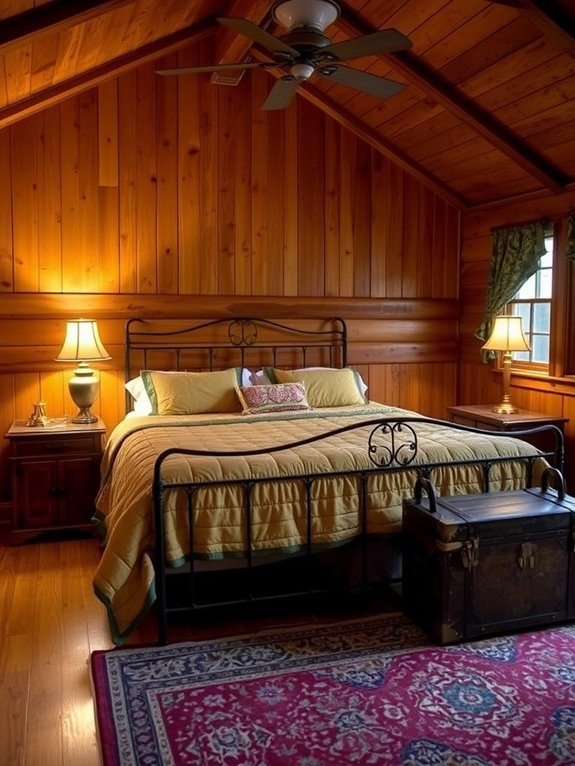nostalgic secluded retreat space