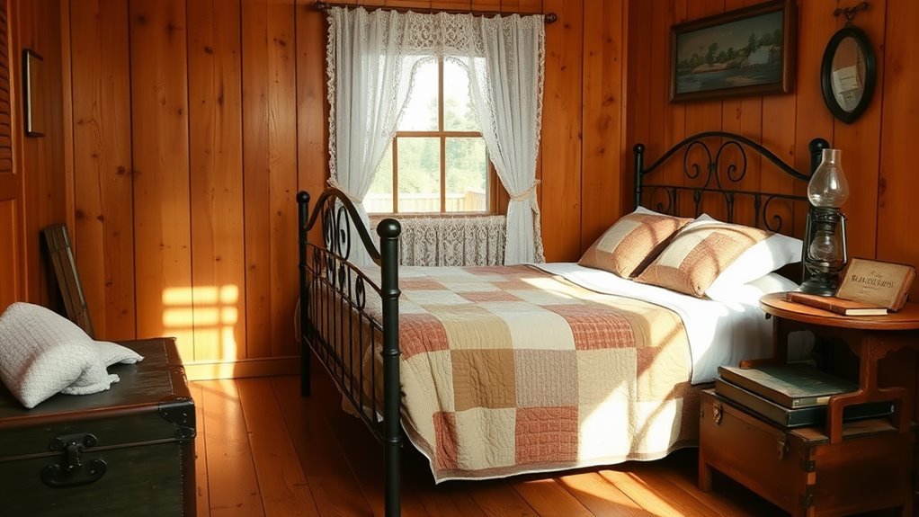 nostalgic vintage cabin decor