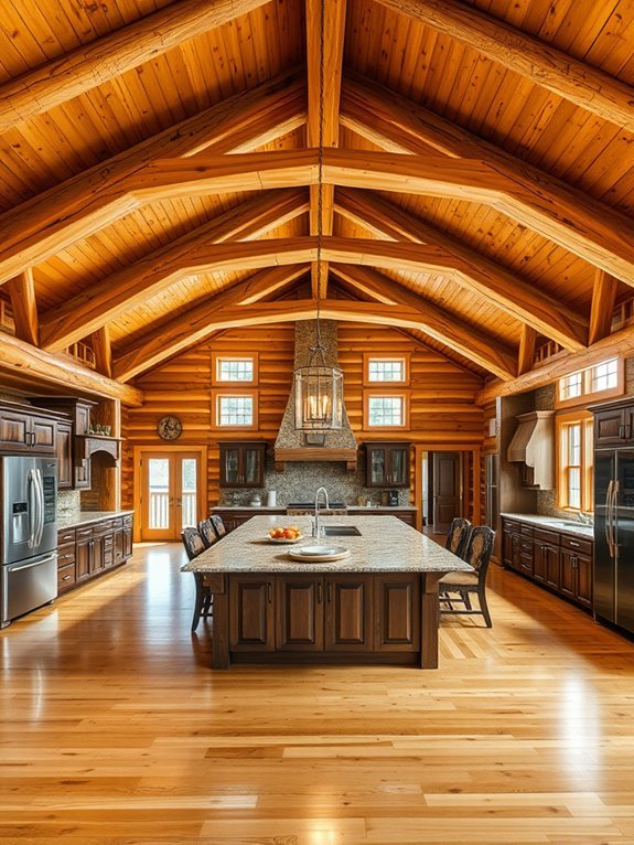 open concept kitchen design