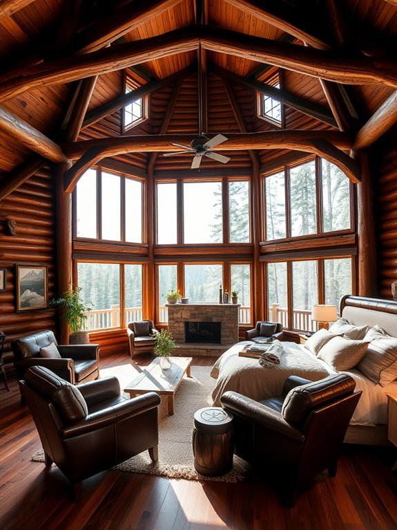 open concept living spaces