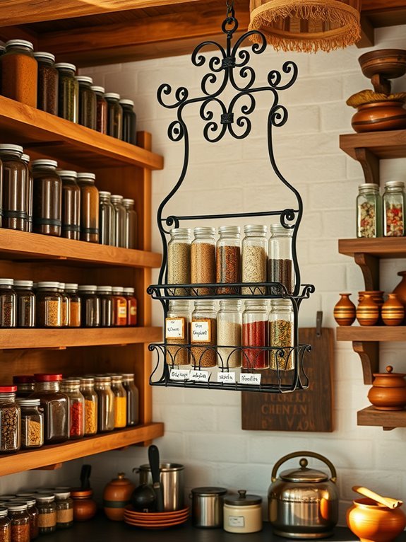 organized spice storage ideas