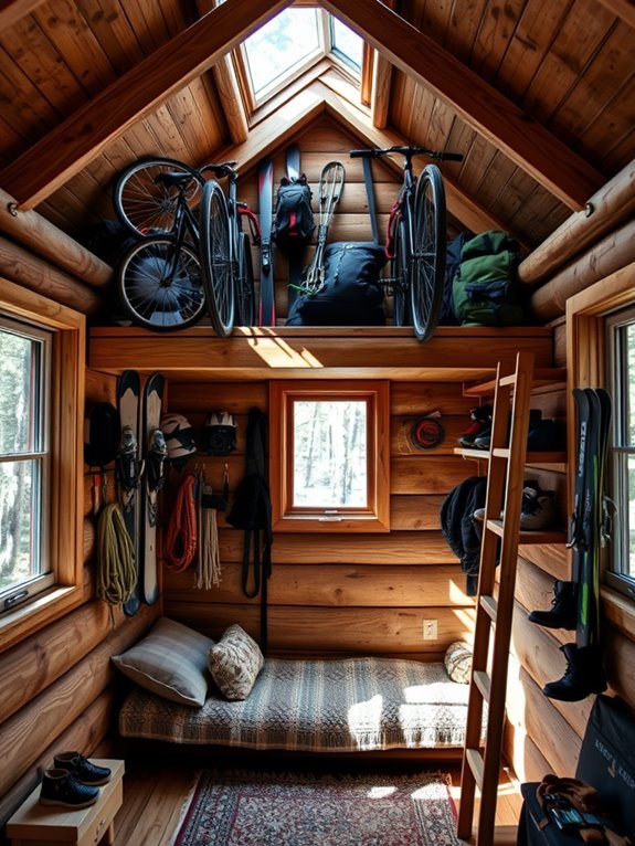 organized storage for outdoors