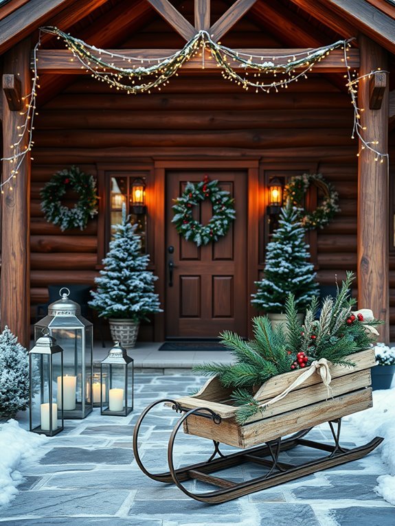 outdoor holiday decorations ideas