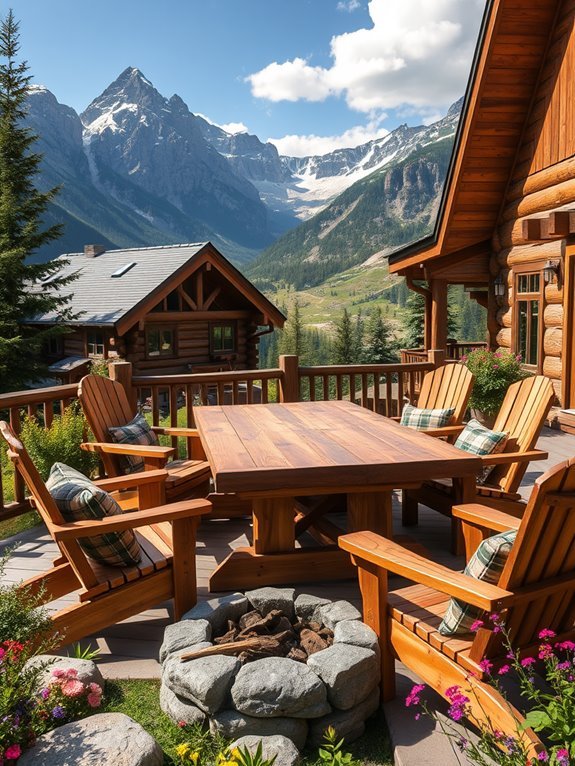 outdoor seating for events