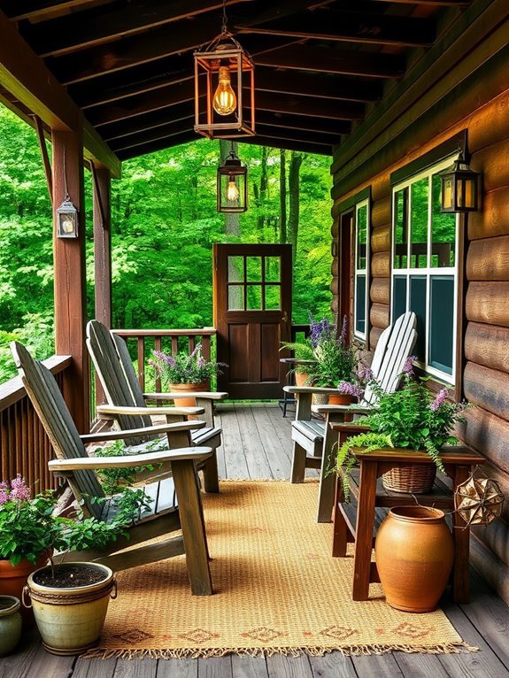 outdoor wooden lounge chairs
