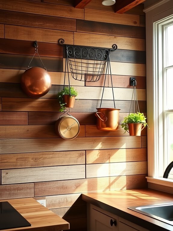 pallet wood wall project