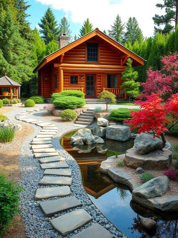 peaceful serene nature retreat