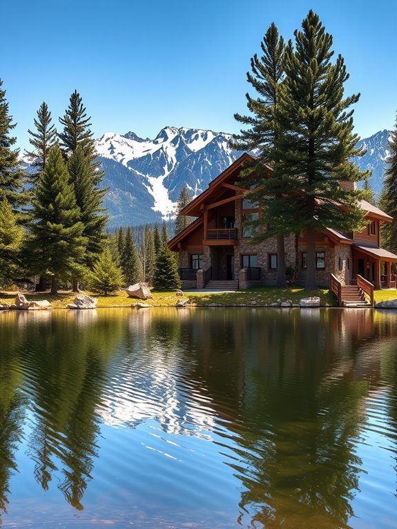 peaceful waterfront getaways