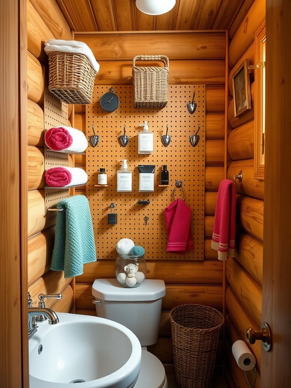 pegboards for efficient organization