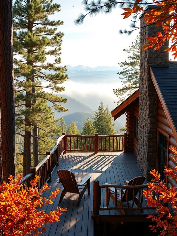 picturesque mountain retreat cabin