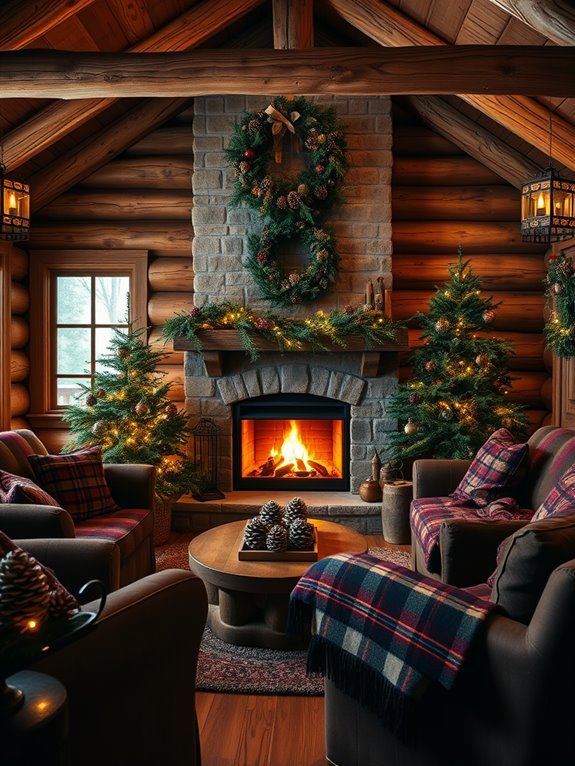 pinecone decorative design elements