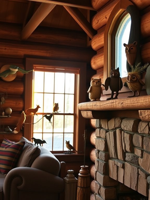 playful creature art pieces