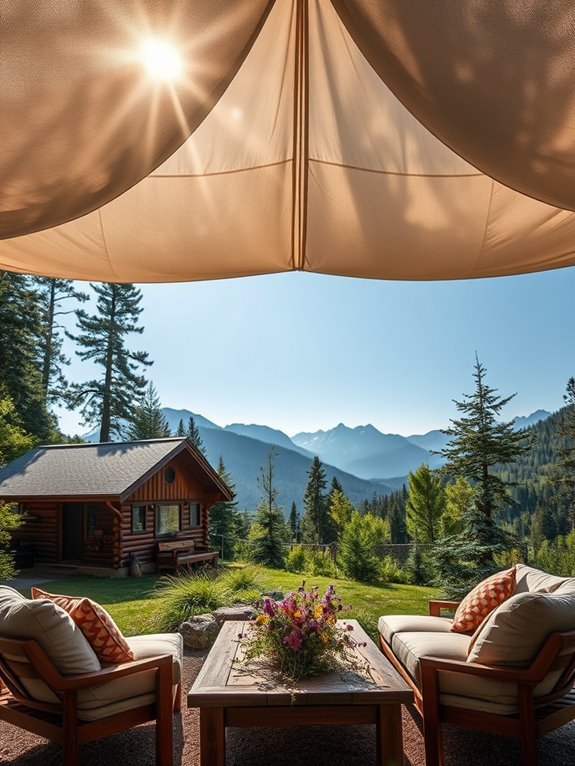 portable outdoor shade solution