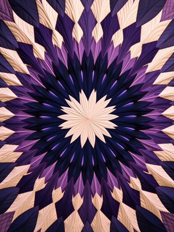 radiant gradient design pattern