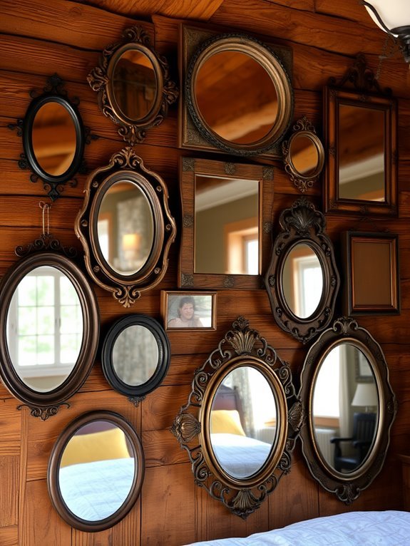 reflective surfaces creating illusions