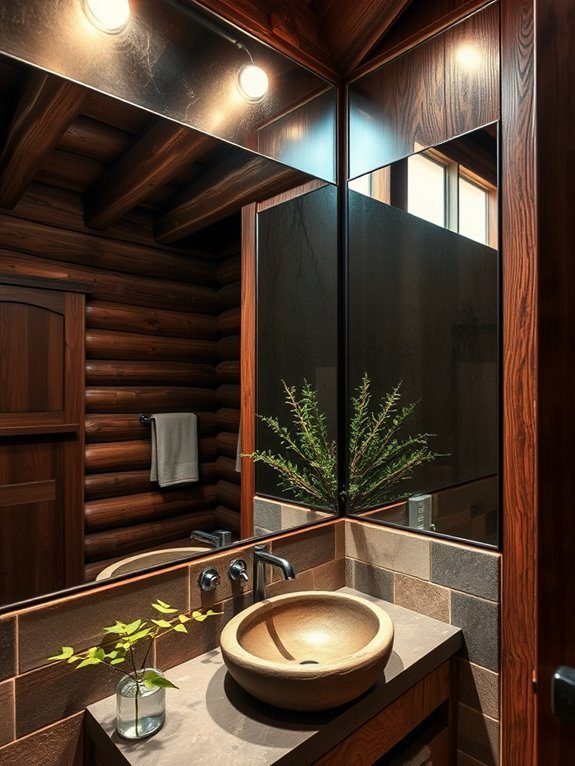 reflective wall design ideas