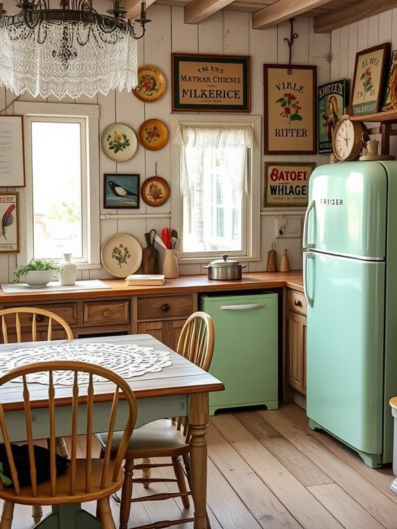 retro decorative wall piece