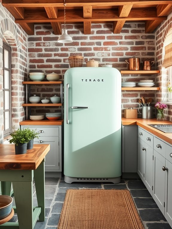 retro style kitchen appliances
